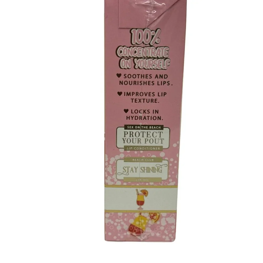 P. Louise Bad B*tch Energy Beach Club On the Beach Lip Duo Conditioner Oil